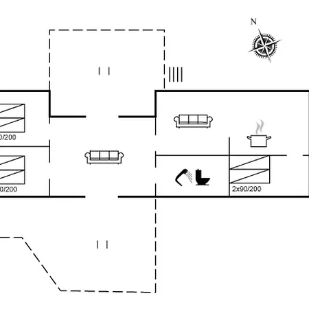 Hébergement de vacances Ensio - 150m From The Sea By Interhome Allinge-Sandvig